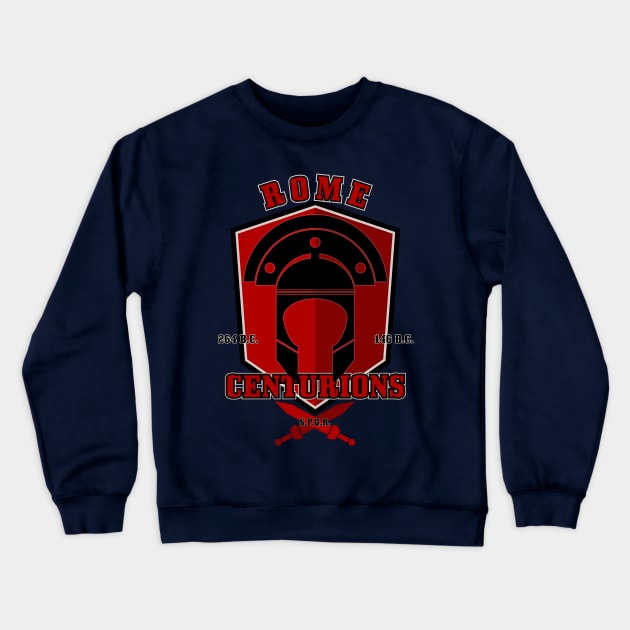 Rome Centurions High School Football Crewneck Sweatshirt by todd3point0